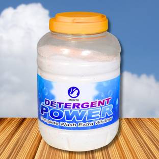 MONTU "LemonScent Pro: Deep Clean Formula for a Lasting Fragrance Experience" Detergent Powder (lime and lemon)