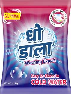 Dhodala Washing Expert Machine Wash Detergent| Removes Stain and Germs| Suitable For Top and Front Load Detergent Powder (Lemon)