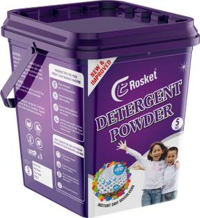 EROSKET Bright Like New Matic Front/Top Load Purple Detergent Powder 5 kg Detergent Powder (Fresh)
