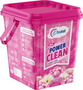 EROSKET Bright Like New Detergent Matic Front/Top Load Detergent Powder 5 kg Pink Detergent Powder (Fresh)
