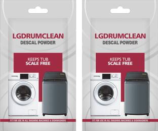 LGDRUMCLEAN DESCAL POWDER COMPATIABLE FOR L G WASHING MACHINE DESCALE POWDER PACK OF 3.300G ORGINAL Detergent Powder (YES)