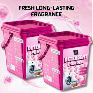 BLISS & BLUSH Detergent Liquid 10Kg Matic Front/Top Load Bright Wash with Quick Rinse Detergent Powder (Fresh)