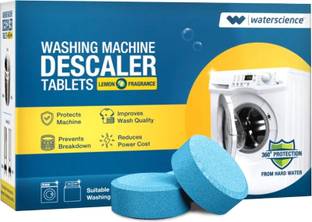 Water Science Washing Machine Cleaner & Descaler Tablets- (12 Tablets 15g each) Detergent Powder