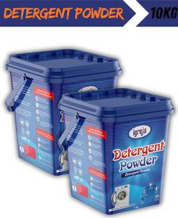 IGREJA Bright Like New Front/Top Load washing expert Blue Detergent Powder 10kg Detergent Powder (Fresh)