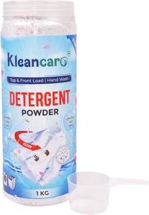 kleancaro Detergent Powder | Top Load & Front Load | Tough Stain Removal | Non-Toxic Detergent Powder