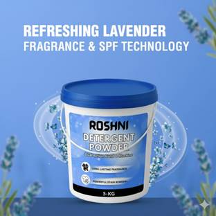 ROSHNI Laundry Detergent Powder | Deep Cleaning | Gentle on Fabric Detergent Powder