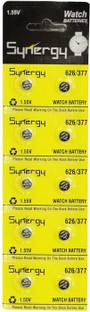 LiveStore 377 Sr 626 SW Button Cell Battery Silver Oxide 1.55V for Wrist Watch 10-piece Watch Repair Kit