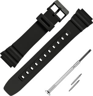 DBLACK [CDS2]CASIO Strap for AE-1200WH, AE-1300WH, F-108WH, W-216H 18 mm Resin Watch Strap