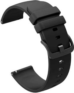Sacriti Classic Silicone Watch Belt for 22MM Watches (CHECK MODEL LIST) Smart Watch Belt 22 mm Silicone Watch Strap