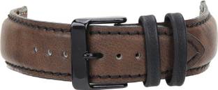Roycee 9450222 22 mm Synthetic Leather Watch Strap
