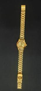 Le Le Watch for women and girls gold colour waterproof watches Analog Watch  - For Women