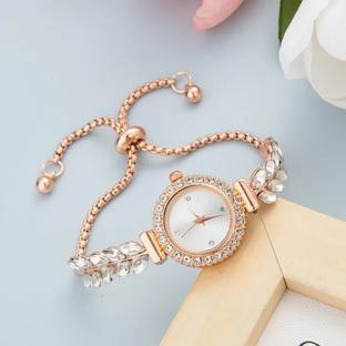 Kitcone WOMENS WATCHES WATCHES FOR WOMENS LATEST STYLISH DIAMOND STUDDED LADIES wb24 Analog womens watches watches for women wb23 Analog Watch  - For Women