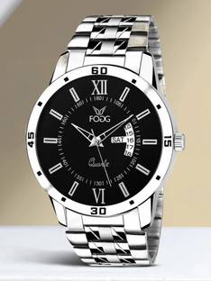 FOGG 2047-BK Working Day and Date Analog Watch  - For Men