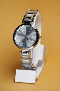 VIRAKTI Silver Color Metal Strap Casual watch Silver Color Metal Strap Casual watch Analog Watch  - For Women