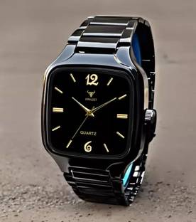 DRALIET RD-9102 Elegant Series Square Analog Quartz For Men/Boys Analog Watch  - For Men