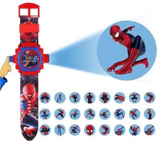 UB Toys 24 Image Projector Watch For Kids Spider Toy