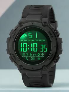 luxurit 3ATM Waterproof Sports for Boys with Backlight Alarm Snooze Stop Digital Watch  - For Men