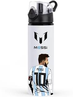 RON BRANDO Messi-D6 Printed Stylish Aluminium Water botter 750 ml Water Bottle