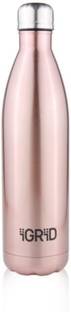 iGRiD 24 Hrs Hot and Cold Double Stainless steel wall , Vacuum insulated 1000 ml Water Bottle