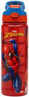 striders SpiderMan Kids Stainless Steel Insulated Water Bottle – Leak-Proof BPA-Free 500 ml