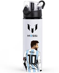RON BRANDO Messi-D6 Printed Stylish Aluminium Water botter 750 ml Water Bottle