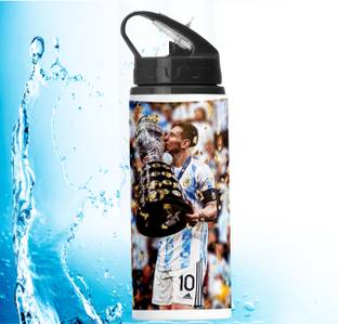 PrintingZone Messi Sipper Water Bottle Printed Bottle For kids Boys Girl (BK23) 600 ml Water Bottle