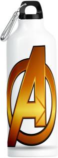 Printwala Avengers Bottle|avengers logo Bottle|hulk Bottle|captain america Bottle-18 600 ml Water Bottle