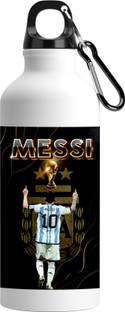 RON BRANDO Lionel Messi Print Printed Stylish Sublimation Sipper Water Bottle[MNo-D]-AK-24 600 ml Water Bottle