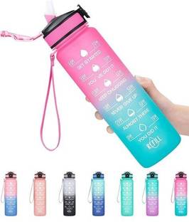 SS Products MOTIVATIONAL WATER BOTTLE SERIES 1000 ml Water Bottle