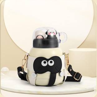 Dykidrah Kawaii Water Bottle With Straw 700 ml Water Bottle
