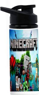 Printwala Minecraft Sipper Water Bottle | Sports Bottle|School Bottle For Brother (sp63) 750 ml Water Bottle