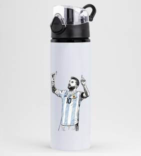 RON BRANDO Messi-D1 Printed Stylish Aluminium Water botter 750 ml Water Bottle