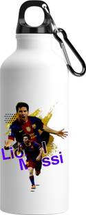 RON BRANDO Lionel Messi Print Printed Stylish Sublimation Sipper Water Bottle[MNo-D]-AK-8 600 ml Water Bottle