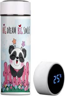 TrendoPrint WB69 Printed LED Display Temperature Smart Vacuum Insulated Thermos Hot & Cold 500 ml Water Bottle