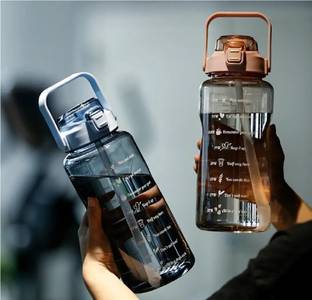Virtuous Transparent 2 Liter Water Bottle 2000 ml Water Bottle