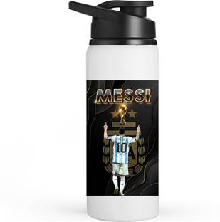 RON BRANDO Lionel Messi Print Printed Stylish Sublimation Sipper Water Bottle[MNo-D]-AK-20 750 ml Water Bottle