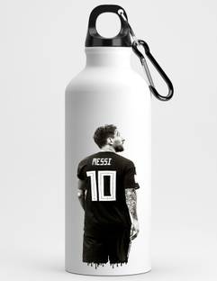 RON BRANDO Messi Printed Stylish Sipper Water Bottle 600 ml Water Bottle