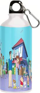 Nirmuk Shinchan Cartoon Printed Aluminium Bottle, Sipper Bottle, Bottle Shinchan_130 750 ml Water Bottle
