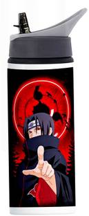 Printwala Naruto Sipper Itachi Kakashi Sipper Water Bottle For Bithday Boys (GS-229) 600 ml Water Bottle