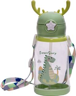 UKRAINEZ Deer Horn Shape Water Bottle_ A61 600 ml Water Bottle
