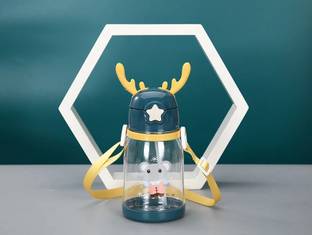 x pulse Cute Elu printed kids triton water bottle for kids , tritan BPA free 600 ml Water Bottle