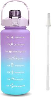 Virtuous New Motivational Plastic 2000ml Water Bottle 2000 ml Water Bottle