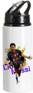 RON BRANDO Lionel Messi Print Printed Stylish Sublimation Sipper Water Bottle[MNo-D]-AK-10 750 ml Water Bottle