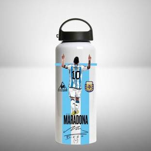 Trendblend Messi & Maradona Football Fan Exclusive – Argentina Legends Water Bottle 750 ml Water Bottle