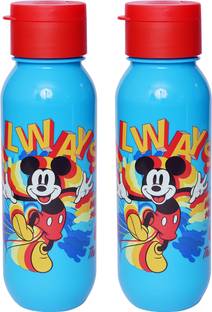 Gluman Claro Mini Mickey Cartoon Character Spout Lid 500ml Bottle (Pack of 1) 500 ml Water Bottles