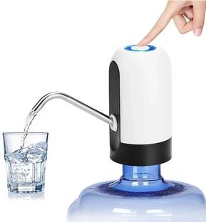 REPISH Water Dispenser Pump, USB Charging Compatible for 5L to 20 Litre Can Centrifugal Bottled Water Dispenser