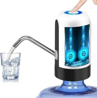 Zadinga Automatic Wireless Water Can Dispenser Pump with Silicone Pipe, USB Cable Bottled Water Dispenser