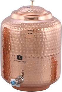 SHANKAR & SONS 11 Litre Copper Dispenser Bottom Loading Water Dispenser