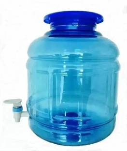 SAI INTERNATIONAL Plastic Water Dispenser Jar Matka with Tap Bottled Water Dispenser