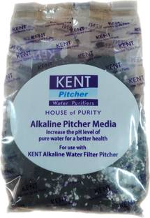 KENT Alkaline Pitcher Media | Cabon + Alkaline Media Solid Filter Cartridge